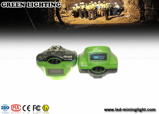 Green High Safety Cordless Mining Lights 13000 lux 3w Ip 68 Protection degree