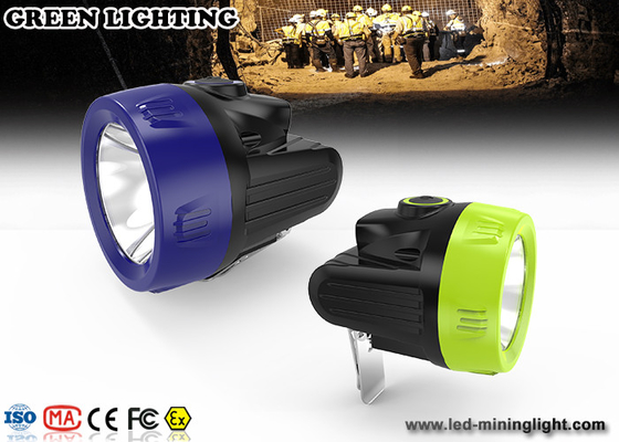 Prevent Blackout Emergency Coal Mining Lights , Coal Miner Hard Hat Light Lightweight