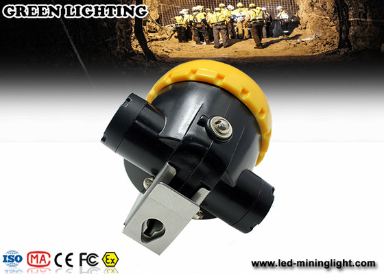 170g yellow GL-T2  wireless intrinsically safe mining headlight with 2.2Ah Li-ion Battery with PP meterial