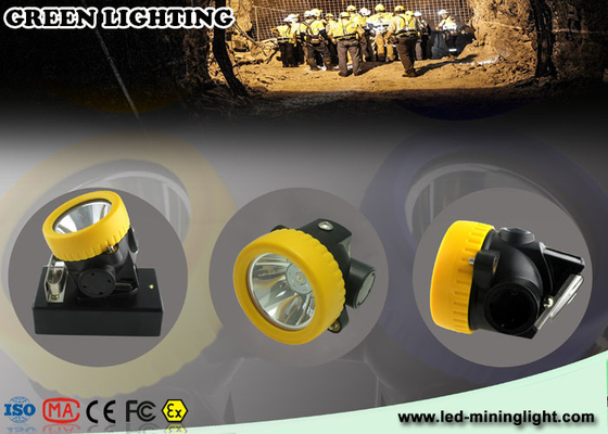 All In One Anti Explosive Cordless Mining Lights , 1w Led Miners Cap Lamp 2.2ah