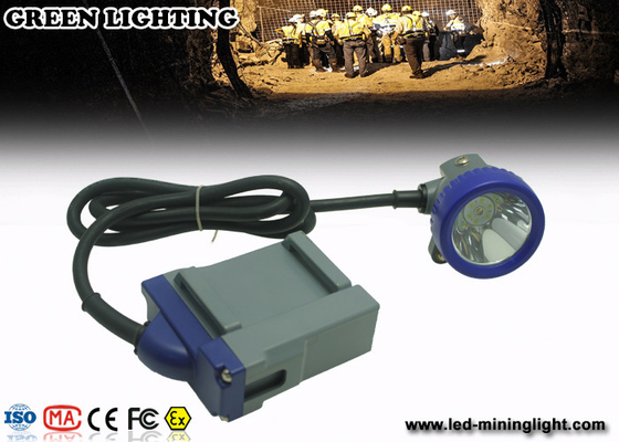 IP68 Waterproof 1.67W Led Cap Lamp Underground Mining​ light With Li Ion Battery