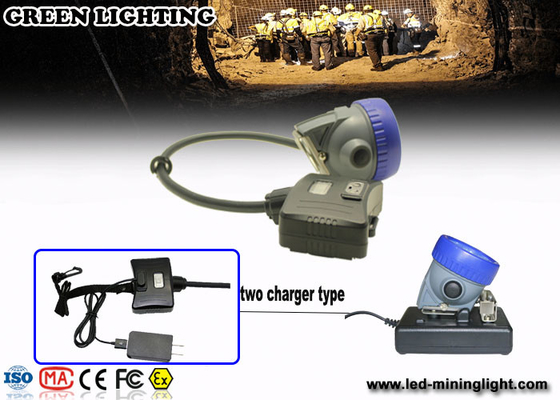 5.6Ah Li  ion Battery Rechargeable Miners Headlamp , High Lumen Rechargeable Cap Lamps