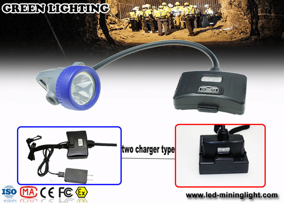 5.6Ah Li  ion Battery Rechargeable Miners Headlamp , High Lumen Rechargeable Cap Lamps