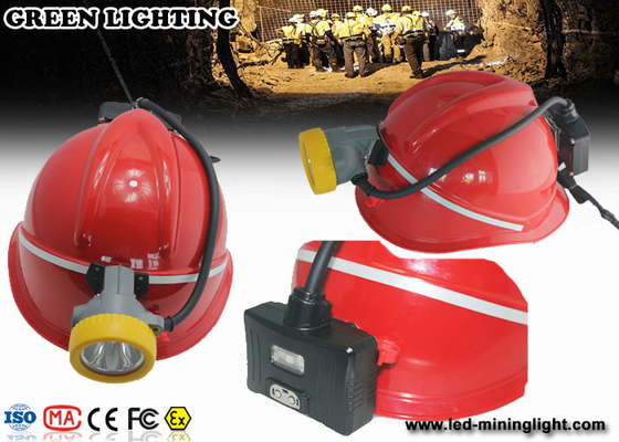 High Lumen IP68 Explosion - Proof Coal Mining Lights , 5.6Ah  Li ion Battery Coal Miner's Headlamp