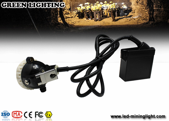Rechargeable Emergency Mining Cap LED Lamp , 1.11W 300mA Mining Headlamp