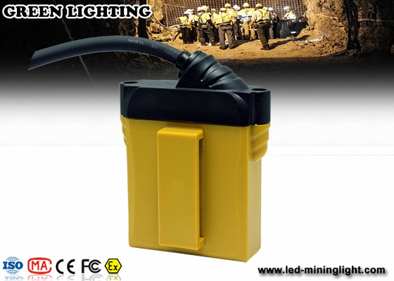 3W 800mA LED coal mining cap lamp , cable light color option with SAMSUNG battery pack