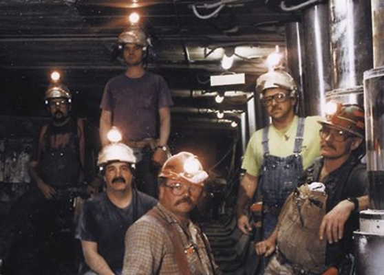 ABS IP68 Rechargeable LED Headlamp Underground Mining Lights With Warning Light