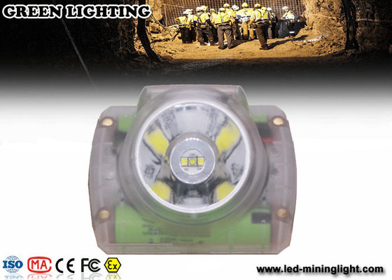 Safety Cordless Cap Lamp with Chargeable USB Charger , Msha Approved Coal Miner Headlamp