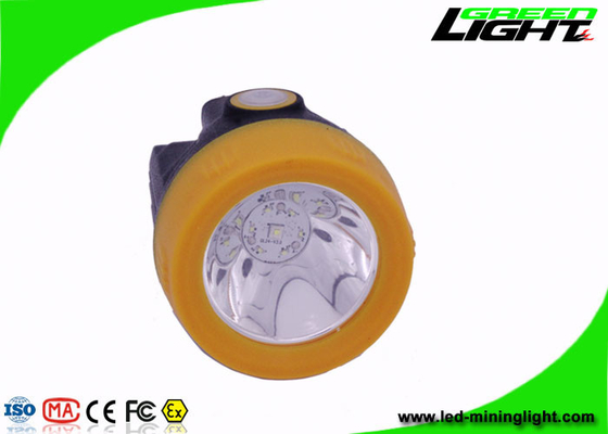 Cree 3.8Ah Coal Miner Cap Lights With Charging Indication 10000 Lux