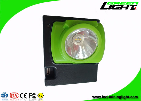 Wireless Coal Miners Headlamp , Mining Hard Hat Lights With 15 Hours Lighting Time