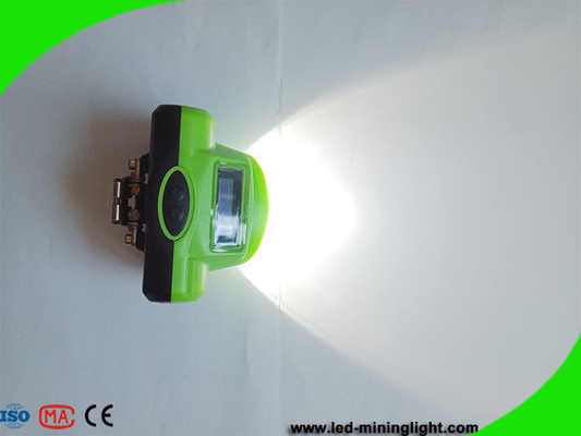 Wireless Coal Miners Headlamp , Mining Hard Hat Lights With 15 Hours Lighting Time