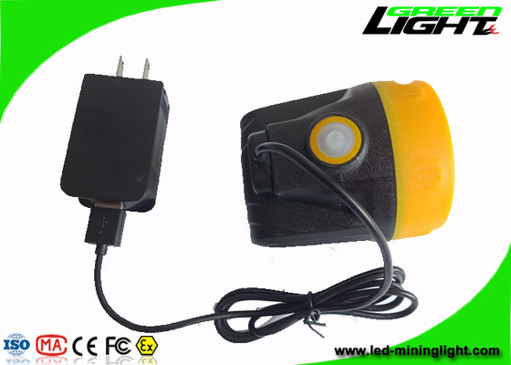 Cordless 1.1W Cree Led Mining Cap Lights USB Charger with 15 Hours Lighting Time