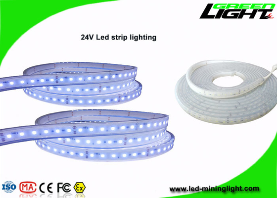SMD5050 Outdoor Led Tape Lights AC 110-250V Power Input For Underground Mining