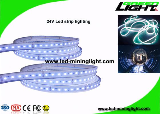High Brightness Safety 24V LED Flexible Strip Lights 5500K IP68 Energy Saving