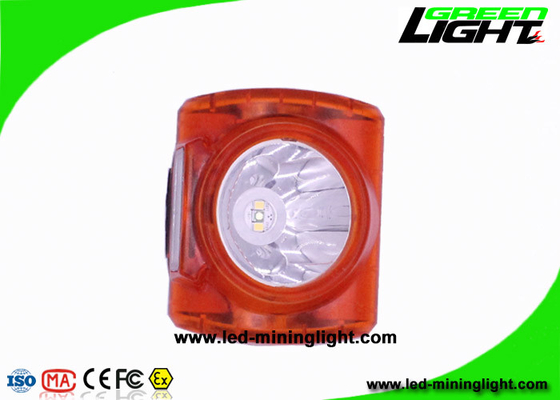 Explosion Proof Miners Lights For Hard Hats , Lightweight Led Miners Cap Lamp 13000 Lux