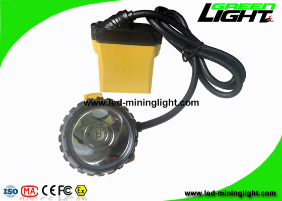 High Power Coal Mining Lights 25000Lux Miners Hard Hat Lamp with SOS Lighting Mode