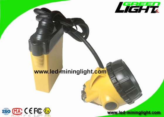High Power Coal Mining Lights 25000Lux Miners Hard Hat Lamp with SOS Lighting Mode