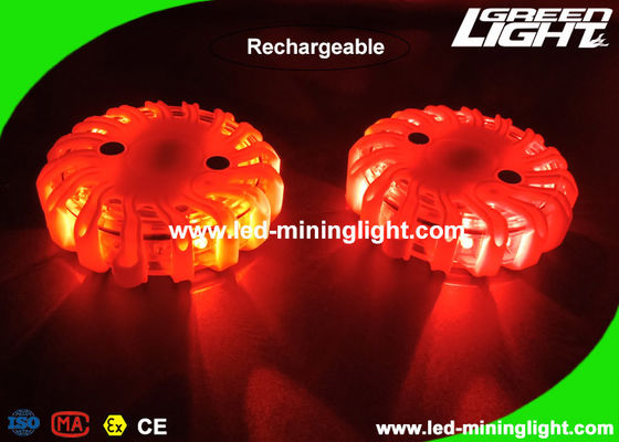 Rechargeable Safety LED Road Flares , Portable Emergency Warning Strobe Lights for Undercarriage Lighting