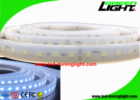 High Brightness Cool White Industrial Underground Led Strip Lights 24 Volt 300 Leds 1 Year Warranty