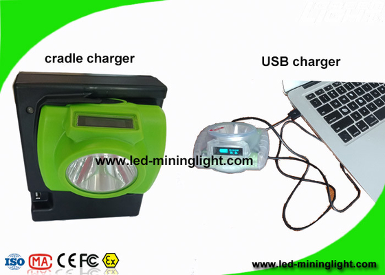 6.8Ah Cordless Mining Lights Impact - Resistant With OLED Screen USB Charger