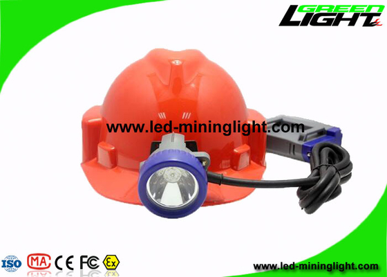 Shock Resistant Miners Cap Lamp 10000 Lux With Cable 1.4m / 1.6m