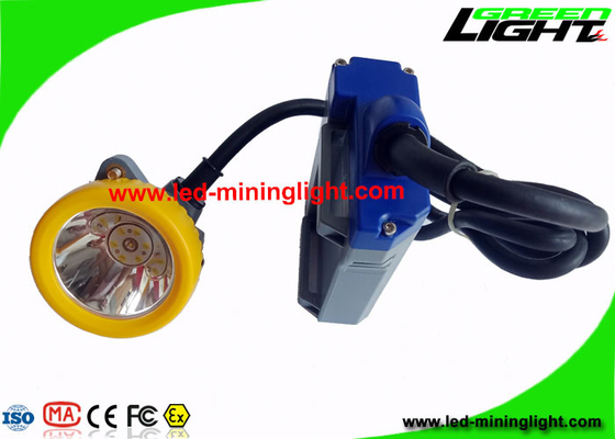 15000 Lux Brightest  Mining Hard Hat Lights 420g 6.6Ah Over - Charge Protection
