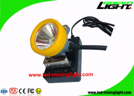 15000 Lux Brightest  Mining Hard Hat Lights 420g 6.6Ah Over - Charge Protection