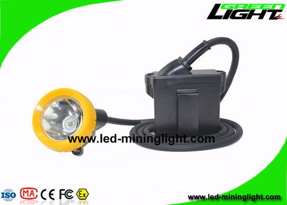 7.8Ah Explosion Proof Miners Helmet Light  Underground With Silicon Button Cap