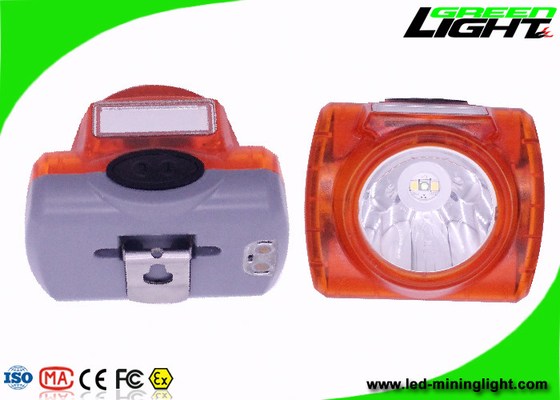 Underground High Power Miners Cap Lamps Cordless Against Explosion For Tunneling