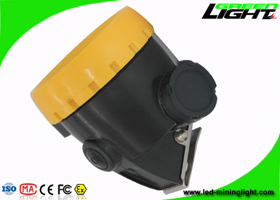 IP 67 Water Proof Coal Mining Lights , 2.2Ah battery capacity Cordless LED Miners Helmet Light