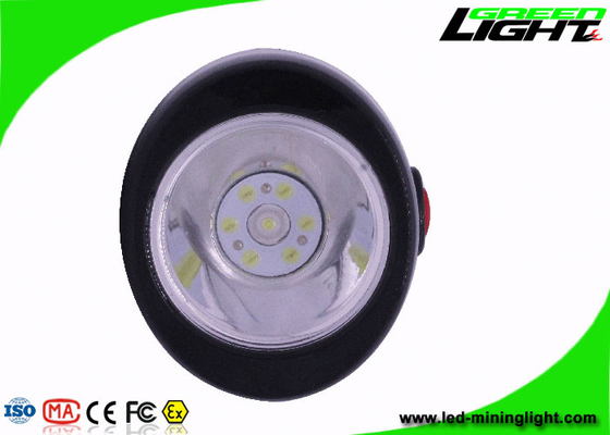 Long Working Time Coal Mining Lights , 4000 Lux High Beam Miners Helmet Light