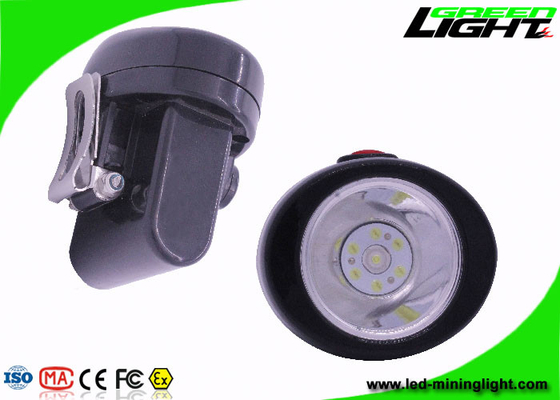 High Safety Cordless LED Mining Cap Lamp Plug - In Charging 170g