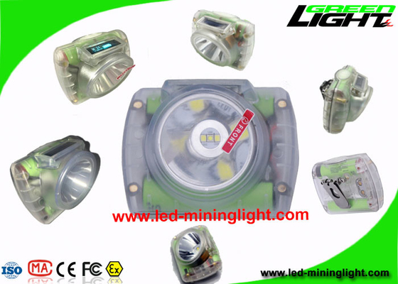 Wireless Underground LED Miners Cap Lamp 13000 Lux Light Weight 200g
