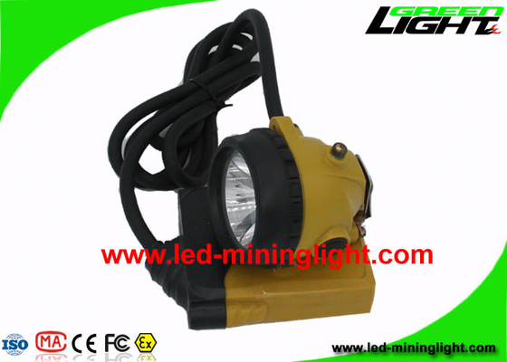 Rechargeable 25000 Lux Coal Miners Headlamp With 4 Levels Lighting