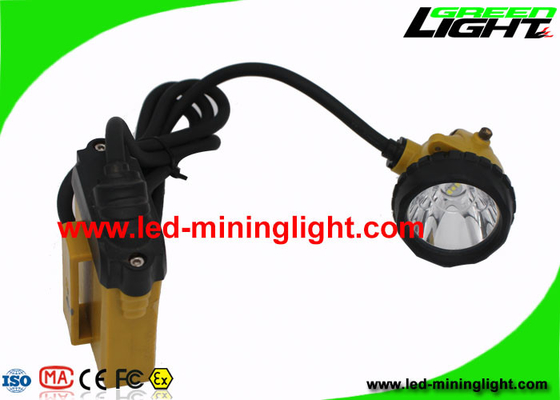 Rechargeable 25000 Lux Coal Miners Headlamp With 4 Levels Lighting