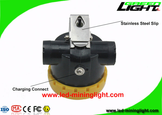 Black Cordless Coal Mining Lights 4000 Lux All In One With Lithium Ion Battery