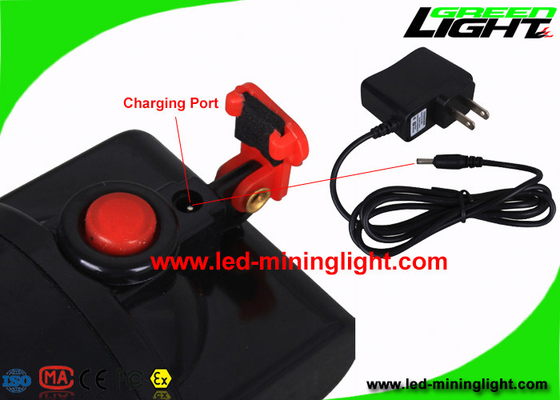Underground Miners Helmet Light With Plug IN Charging 2.8Ah Explosion Proof