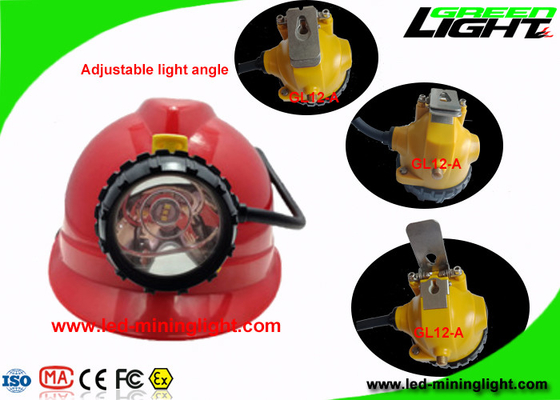 Light Weight Mining Cap Lights 90 Degrees Rotation Adjustable Angle