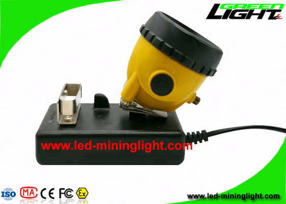 Light Weight Mining Cap Lights 90 Degrees Rotation Adjustable Angle