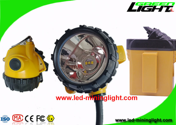 Waterproof Miners Cap Lamp High Power 490g For Industrial / Emergency