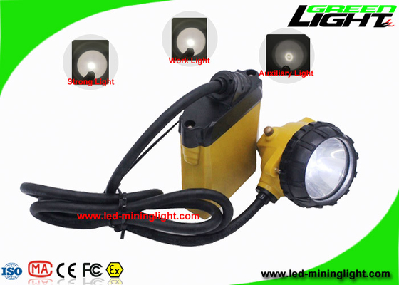 SOS Safety Mining Hard Hat Lights 3W Power With Aluminum Material Cup