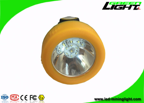 Explosion Resistant LED Mining Cap Lamp Long Working Time With Charging Indication