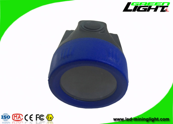 10000 Lux Brightness LED Mining Cap Lamp 170g Weight With Magnetic USB Charger