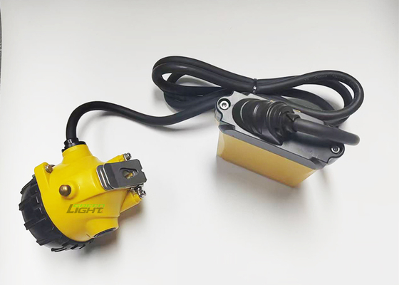 High Beam 10400mah 348lum Rechargeable Led Mining Cap Lamp Coal Miner Lamp 25000lux