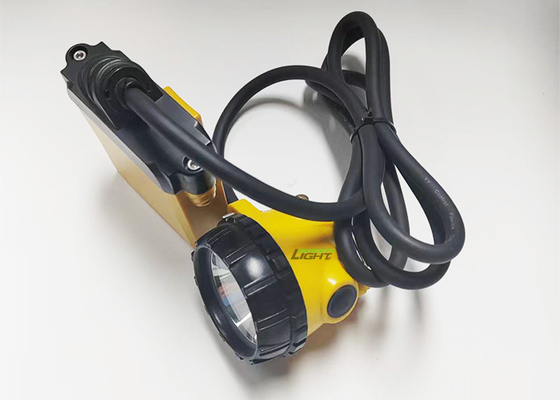 25000 Lux Underground Coal Mining Light Rechargeable Led Miner Cap Lamp 10.4Ah With Charger