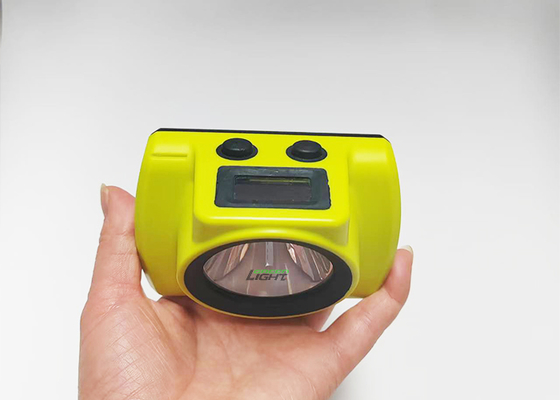 Nice New Design Led Miner Headlamp 25000lux Waterproof IP68 Rechargeable Mining Lights with SOS