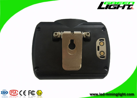 Water Resistant Cordless Cap Lamp Green Color With Electrical Short Circuit Protection