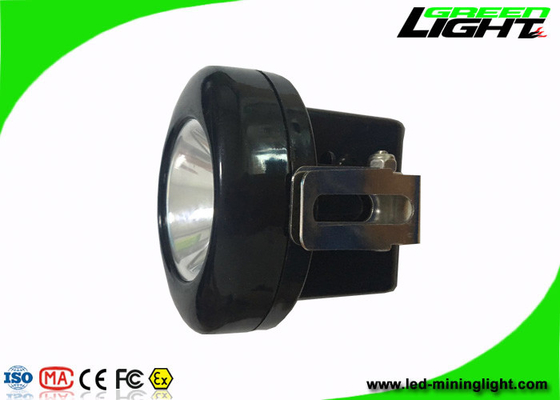 Portable 4000lux IP67 water-proof Miners Cap Lamps Cordless With 2.8Ah 3.7v plug-in charging way