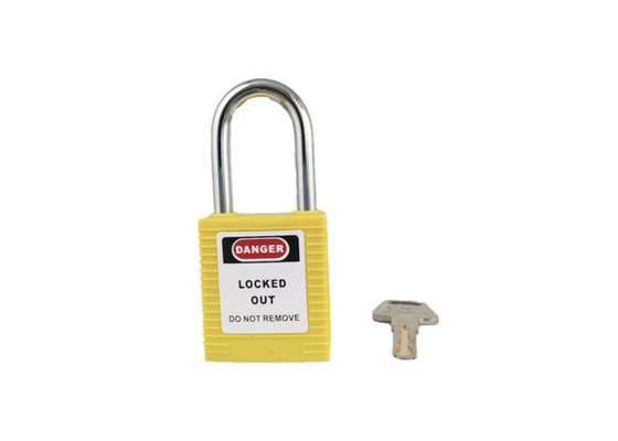 38mm Steel Shackle ABS lock body OEM Safety Lockout Padlocks