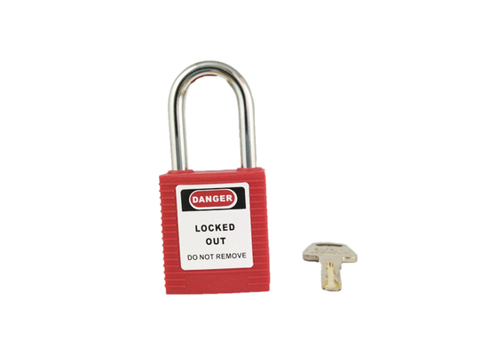 38mm Steel Shackle ABS lock body OEM Safety Lockout Padlocks